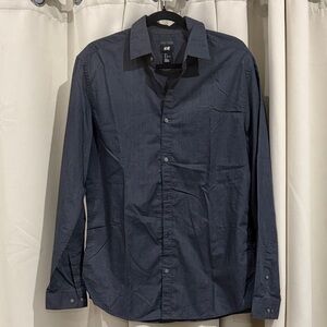 H&M Men's Dark Grey Shirt Size L like new